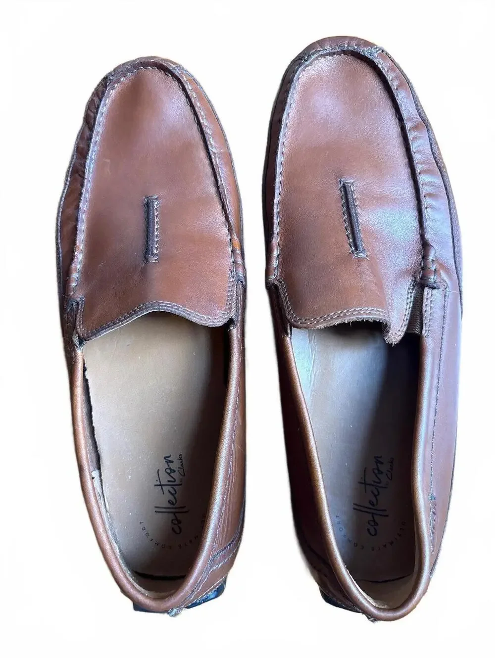 Cole Haan for Clark’s Brown Leather Drivers 11M